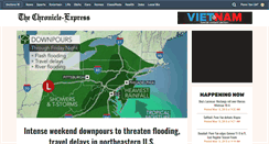 Desktop Screenshot of chronicle-express.com